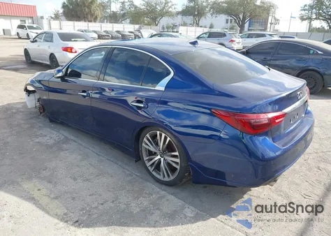 2019 Infiniti Q50 3.0T Sport из США, поврежденный, VIN JN1EV7AP6KM543721